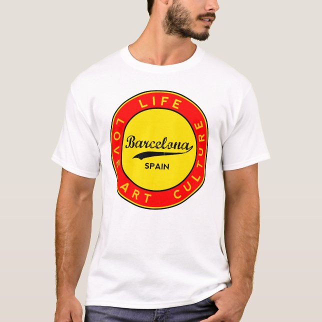 Barcelona T Shirt (Framsida)