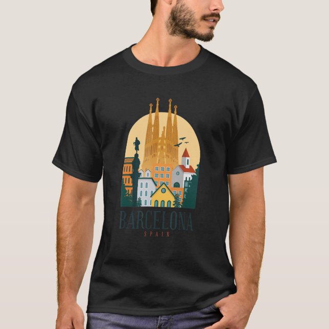 Barcelona T Shirt (Framsida)