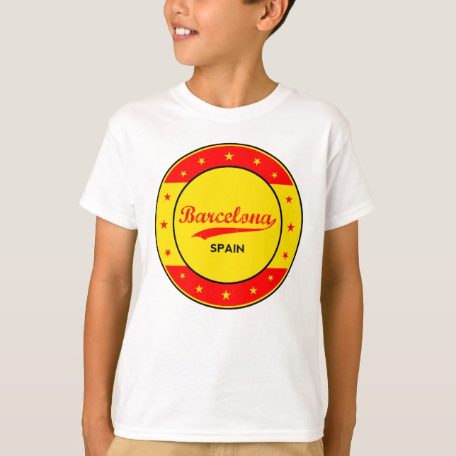 Barcelona T Shirt (Framsida)