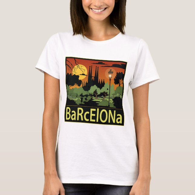 Barcelona Tee (Framsida)
