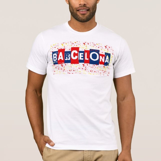 BaRCELONA Tee Shirt (Framsida)