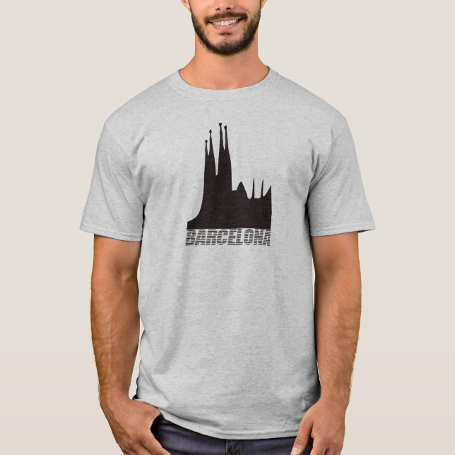 Barcelona Tee Shirt (Framsida)