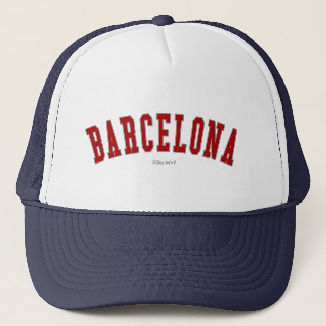 Barcelona Truckerkeps (Framsida)
