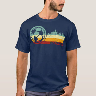 Barcelona Vintage Retro T Shirt