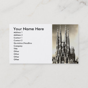 Barcelona visitkort
