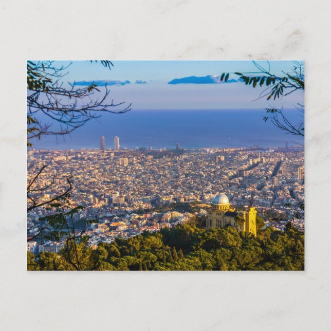 Barcelona Vykort (Framsida)