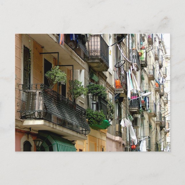 Barcelona Vykort (Framsida)