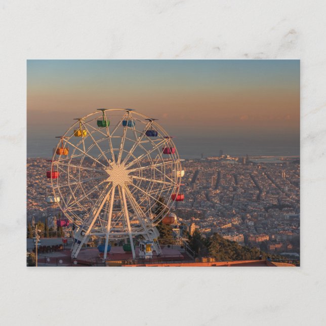Barcelona Vykort (Framsida)