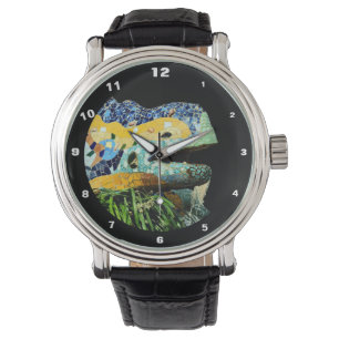 Barcelona Watch, Art, Gaudi, Lizard Armbandsur