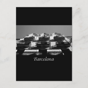 Barcelonaarkitektur Vykort