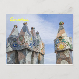 Barcelonakort, casa batilo vykort