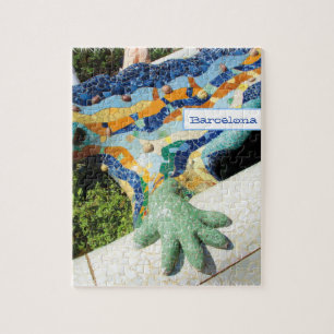Barcelonaödlor Hand Mosaics Pussel