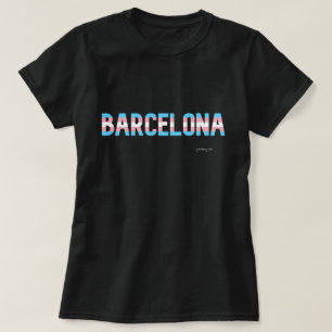 BarcelonaPridet Transgender Flagga T Shirt