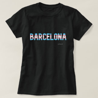 BarcelonaPridet Transgender Flagga T Shirt
