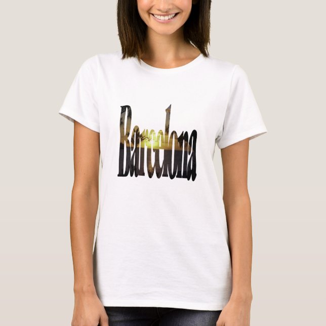 Barcelonastränderna T-shirt (Framsida)