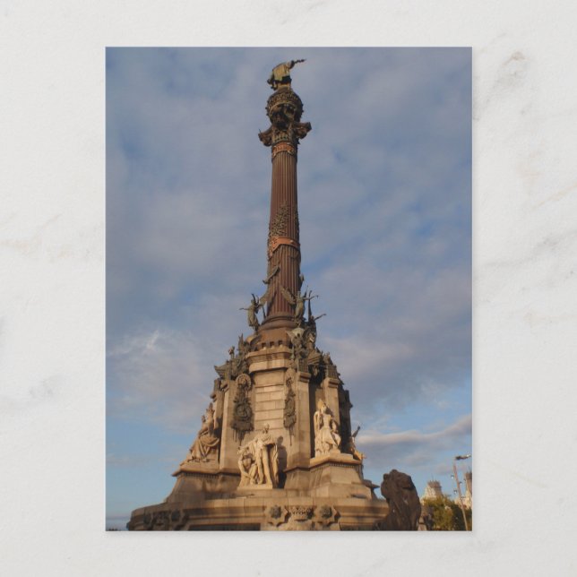 Barcelonavykort Vykort (Framsida)