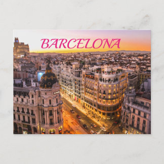 Barcelonavykort Vykort