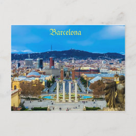 Barcelonavykort Vykort