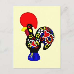 Barcelos Galo do Portugal av portugiserna Vykort