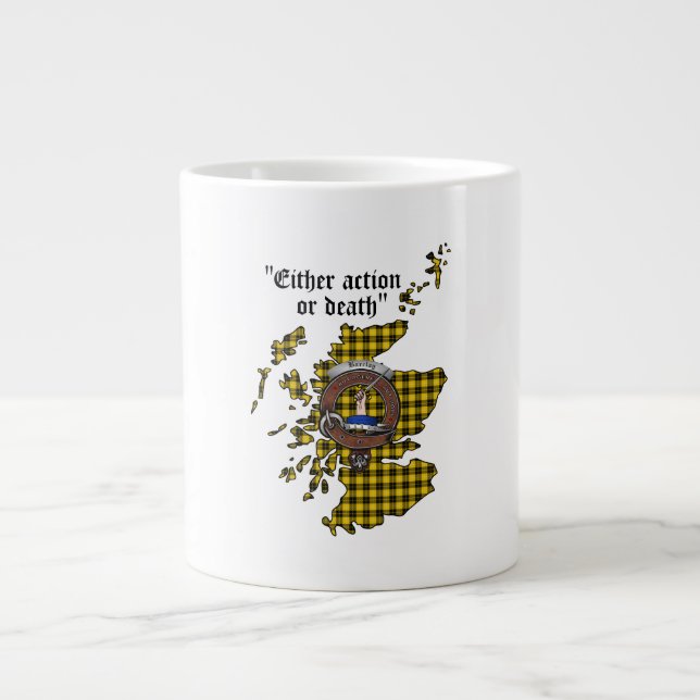 Barclay Clan Emblem Jätte Mugg Jumbo Mugg (Framsidan)