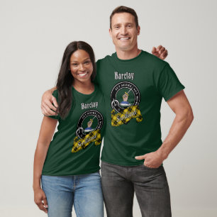 Barclay Clan-märke & Tartan T-Shirt