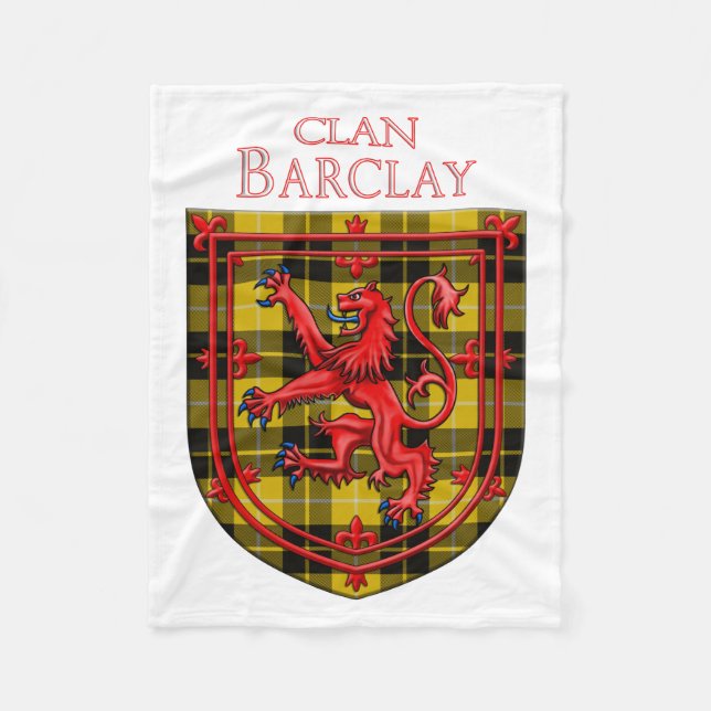 Barclay Dress Tartan Scottish Play Fleecefilt (Framsidan)
