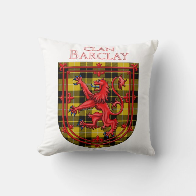 Barclay Dress Tartan Scottish Play Kudde (Framsida)