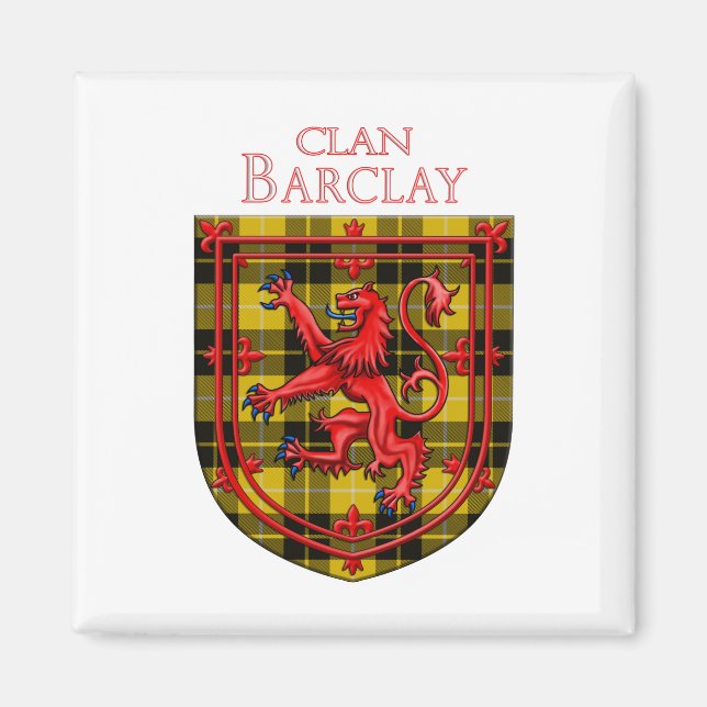 Barclay Dress Tartan Scottish Play Magnet (Framsidan)