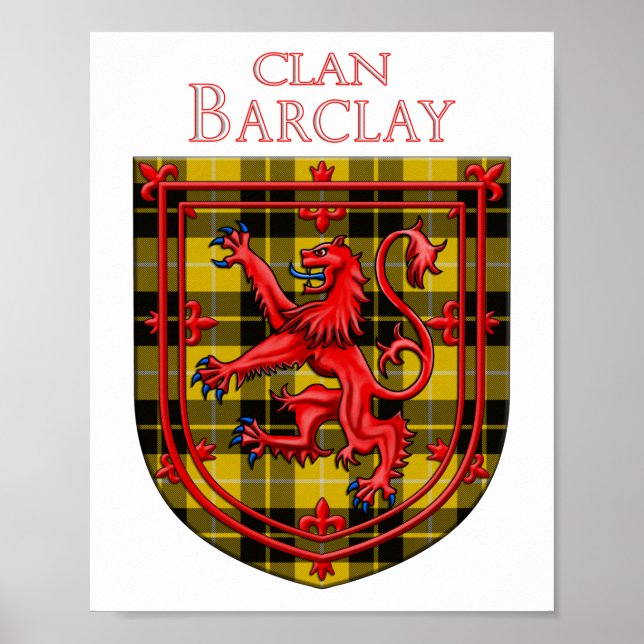 Barclay Dress Tartan Scottish Play Poster (Framsidan)