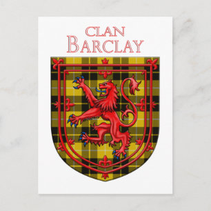 Barclay Dress Tartan skotsk rutig Vykort