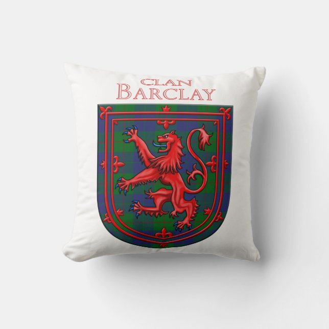 Barclay Hunting Tartan Scottish Play Kudde (Framsida)