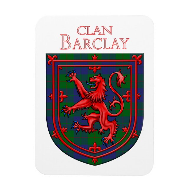 Barclay Hunting Tartan Scottish Play Magnet (Vertikal)