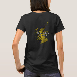 Barclay Klan Badge och Tartan Women's T Shirt