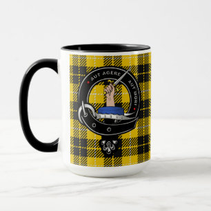 Barclay Klan Badge & Tartan Combo 15oz Mugg