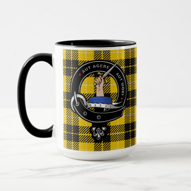 Barclay Klan Badge & Tartan Combo 15oz Mugg (Vänster)