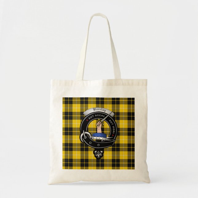 Barclay Klan Badge Tartan Tote Tygkasse (Framsidan)