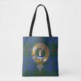 Barclay Tartan & Badge Tygkasse