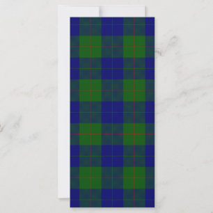 Barclay tartan blå grön rutig