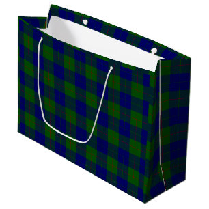 Barclay tartan Blue grönt plaid