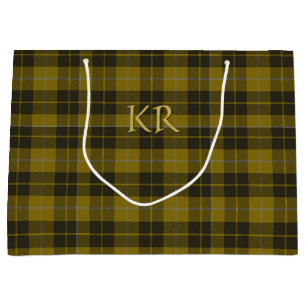Barclay Tartan med din initialer, skotsk Play