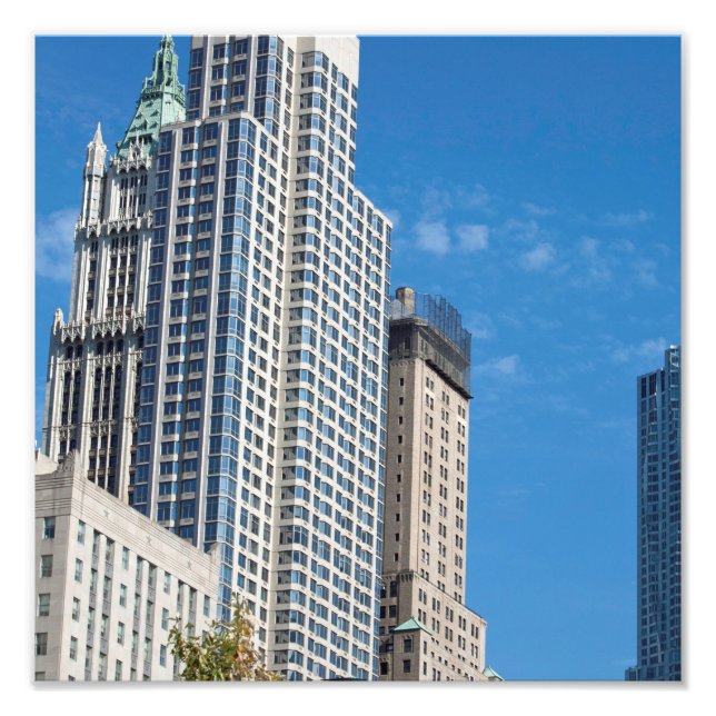 Barclay Torn Manhattan New York City Fototryck (Framsidan)