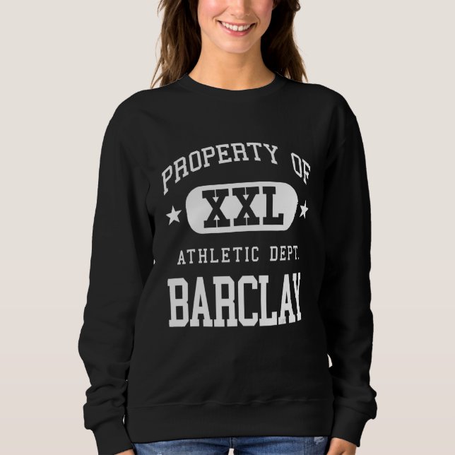 Barclay XXL Idrottsskolefastighet T Shirt (Framsida)