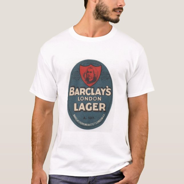Barclays skjorta för London Lager T T Shirt (Framsida)