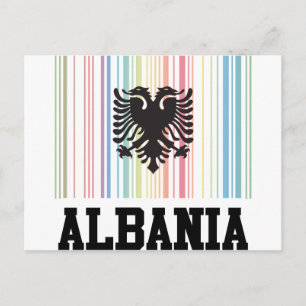 Barcode Albanien Vykort