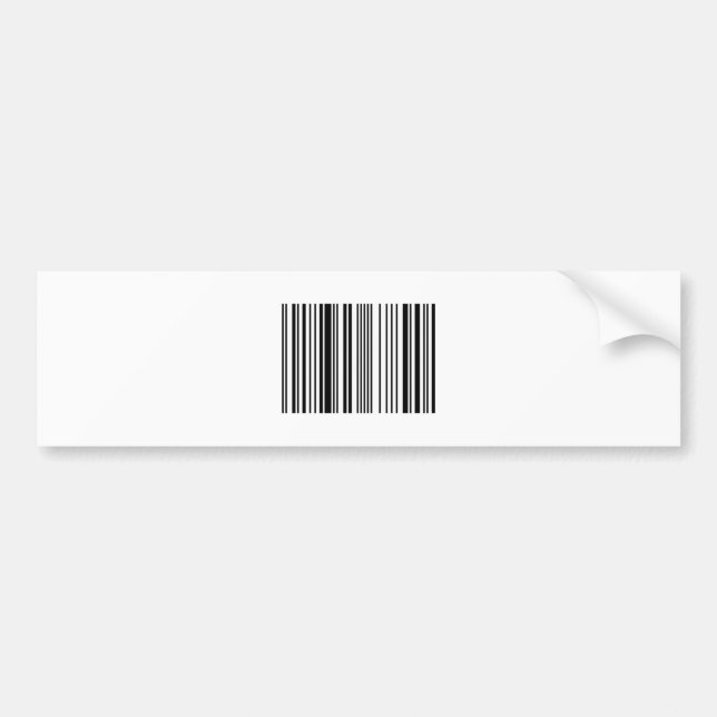 Barcode Bildekal (Framsidan)