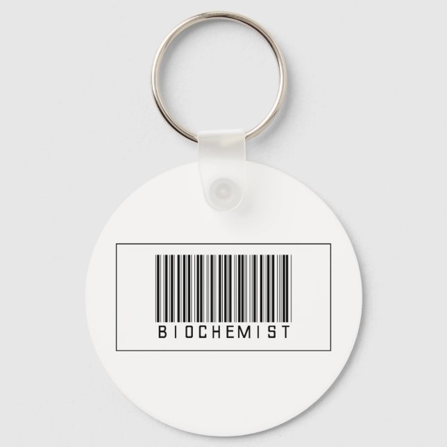 Barcode Biochemist Nyckelring (Framsida)
