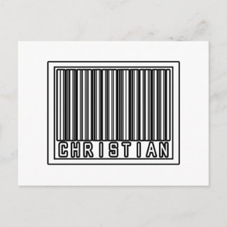 Barcode Christian Vykort