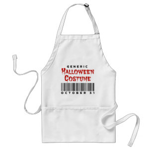 Barcode Generic Halloween Costume 31 Förkläde