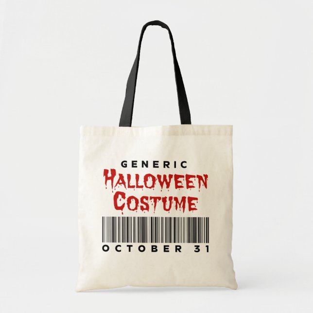 Barcode Generic Halloween Costume 31 Tygkasse (Framsidan)
