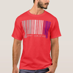 Barcode God jul Aseual Pride Flagga LGBTQ Qu T Shirt